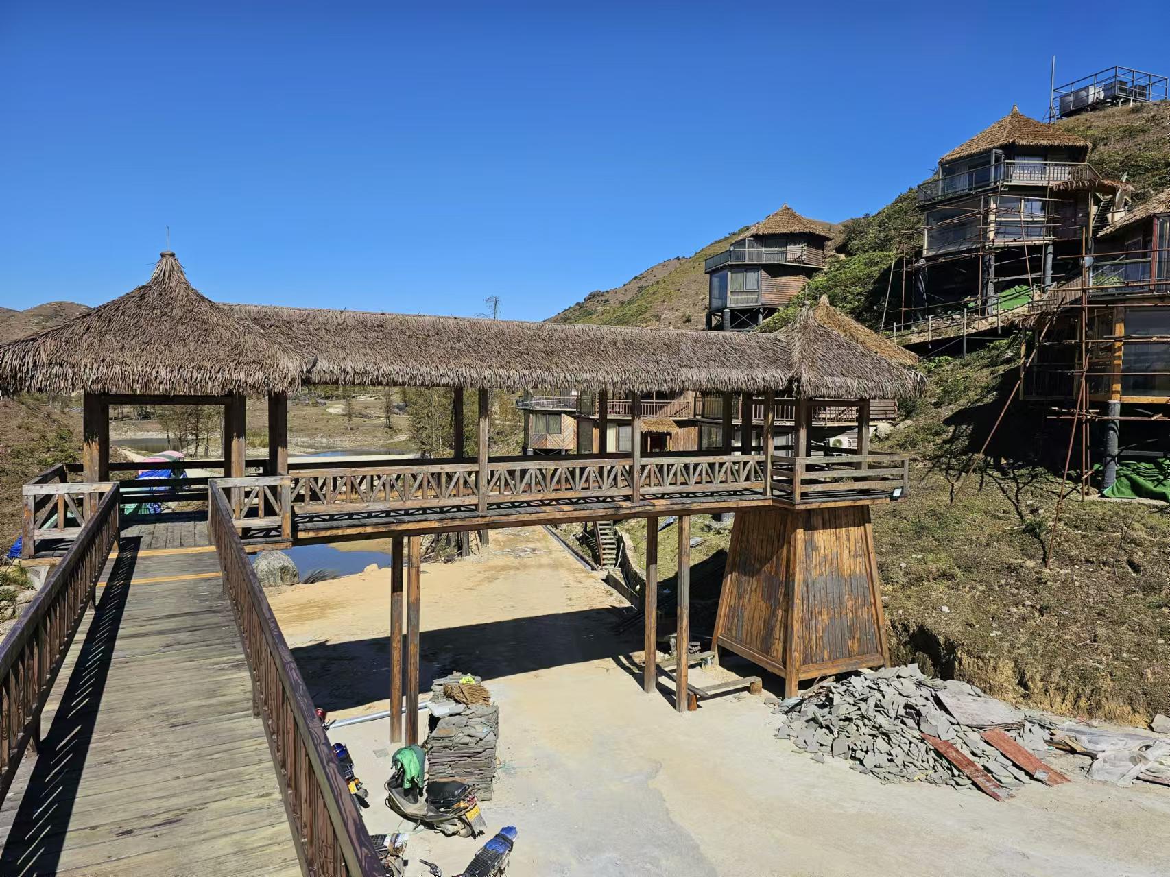 720度VR全景裸眼3D高州马贵摩天小镇鸟瞰俯视图-高凉南北