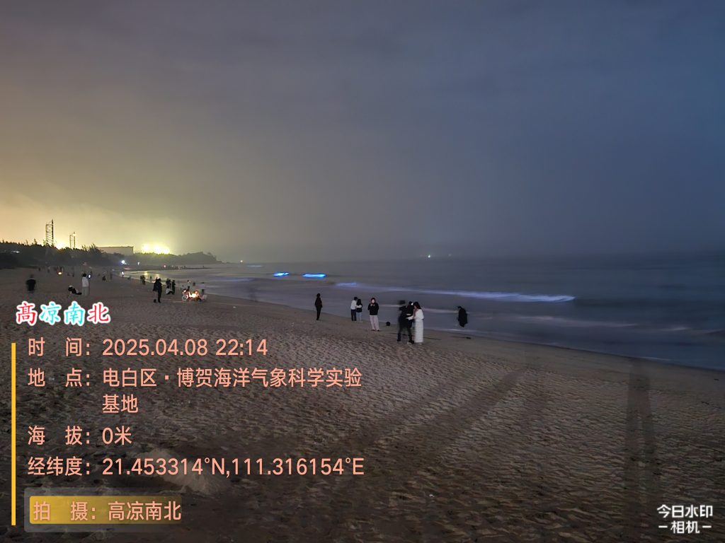 图片[10]-电白北山村海滩蓝眼泪、博贺海洋气象科学实验基地蓝眼泪-高凉南北