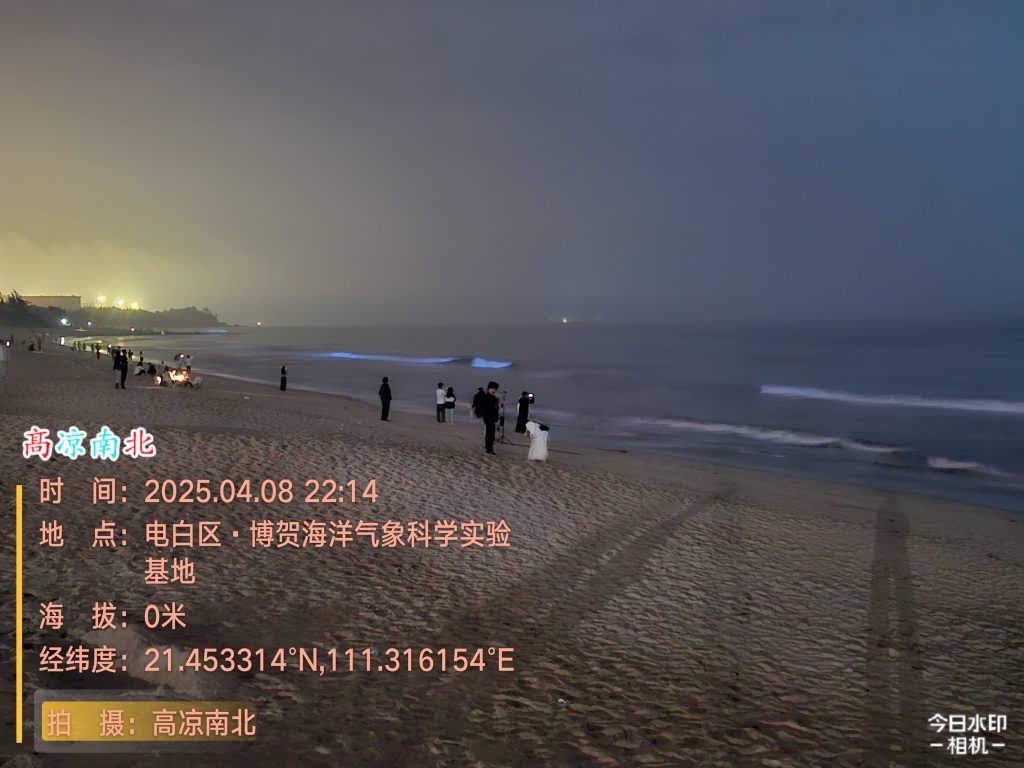 图片[6]-电白北山村海滩蓝眼泪、博贺海洋气象科学实验基地蓝眼泪-高凉南北