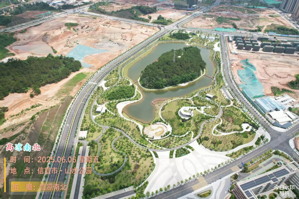 图片[2]-周末休闲、饭后散步、溜娃溜狗、跑步骑行好去处-山水公园-高凉南北