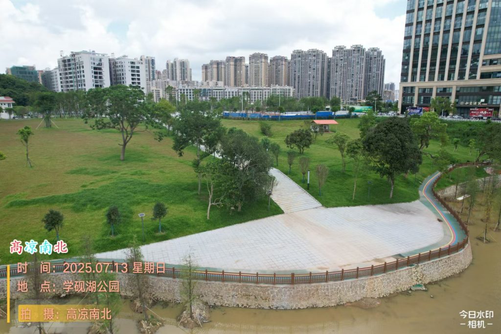 图片[3]-湖光山色中的文化长廊高州学砚湖公园-高凉南北